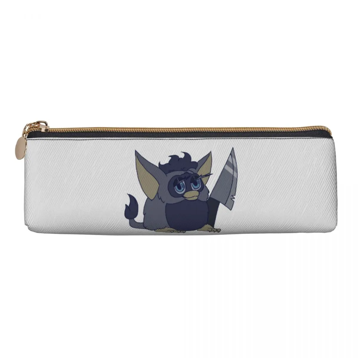 

Furby With A Knife Pencil Case Pencil Pouch Storage Stationery Supplies Pen Box Pencil Bag for Kids Gifts