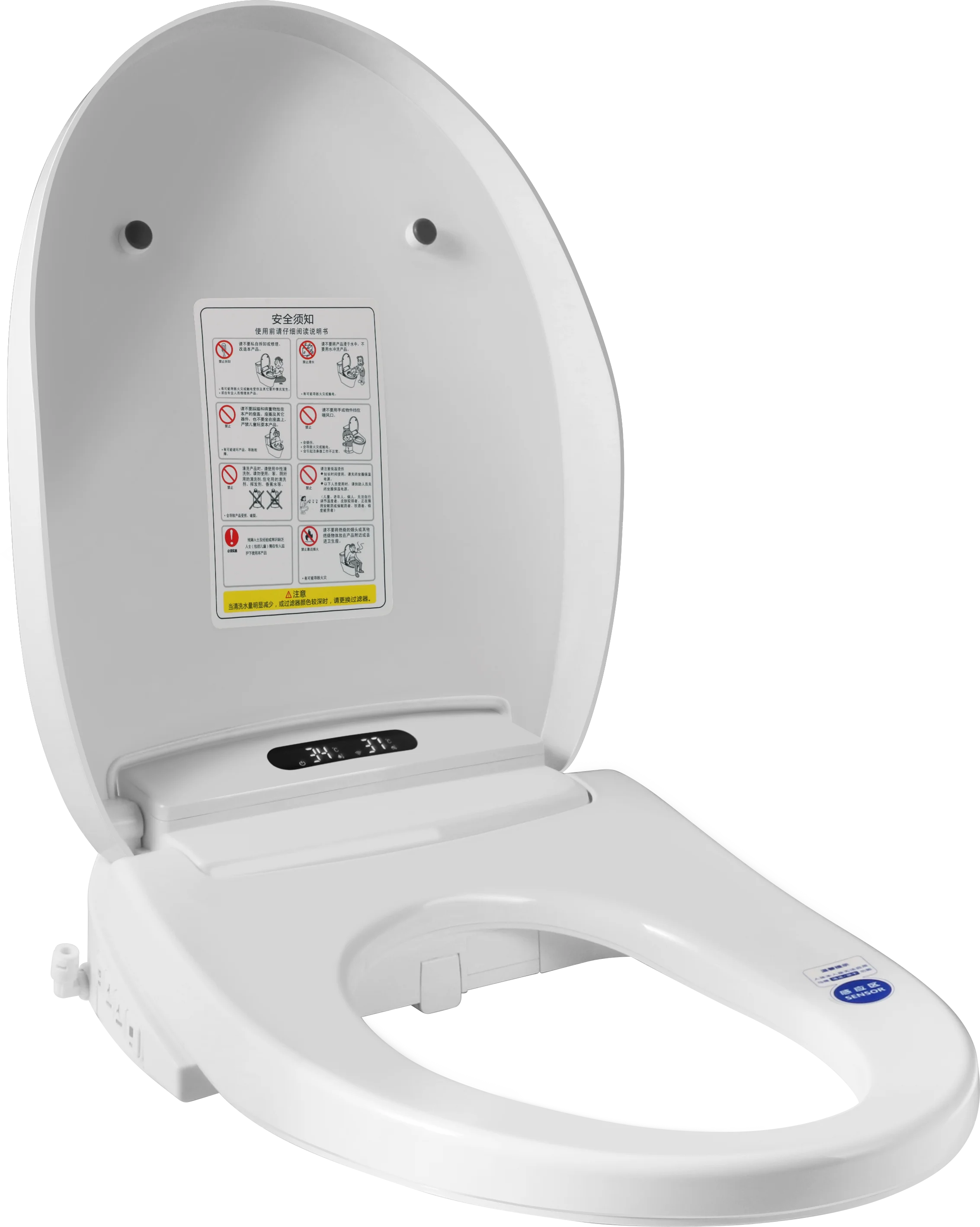 

Заводская поставка, европейский стандарт, сантехника, легко очищаемая автоматическая умная крышка сиденья для унитаза с подогревом, сиденье для унитаза и биде