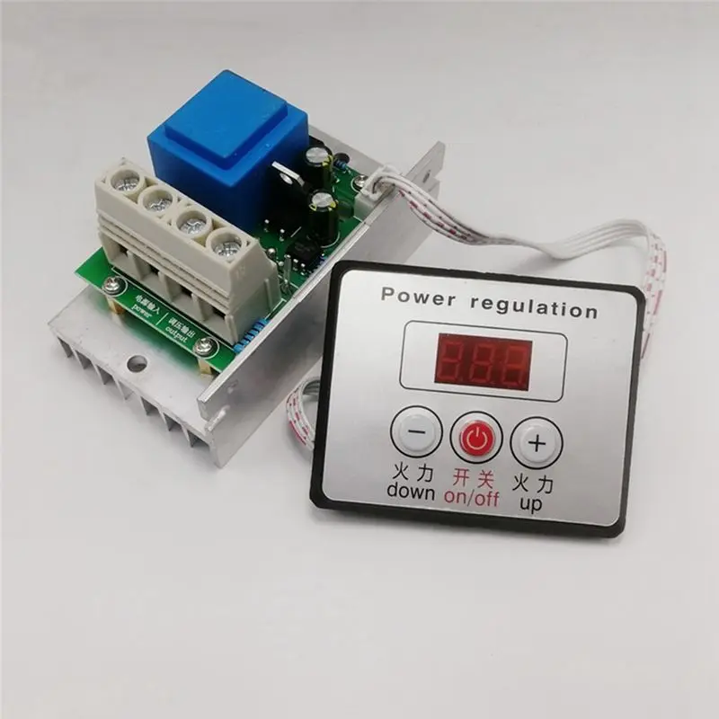 ABVT-10000W Thyristor Power Regulator SCR Voltage Regulator High Power Electronic Digital Voltage Regulator AC 220V