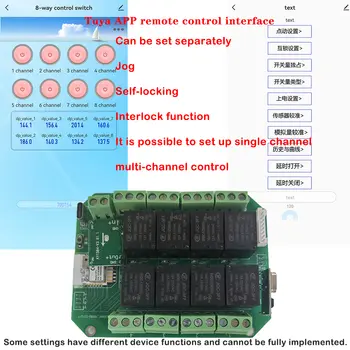 8CH Bezdrátový spínací modul Tuya DC 7-27V 8 kanálů Wifi / Zigbee reléový modul Dálkové ovládání 433MHz DIY Inteligentní domácí automatizace 8 nejlepší prodej ZigBee 8kanálový relé - №3