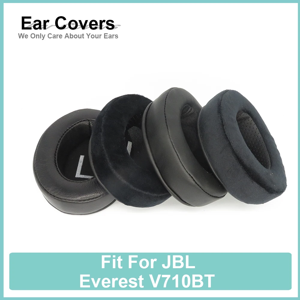 Earpads For JBL Everest V710BT Headphone Earcushions Protein Velour Sheepskin Pads Foam Ear Pads Black