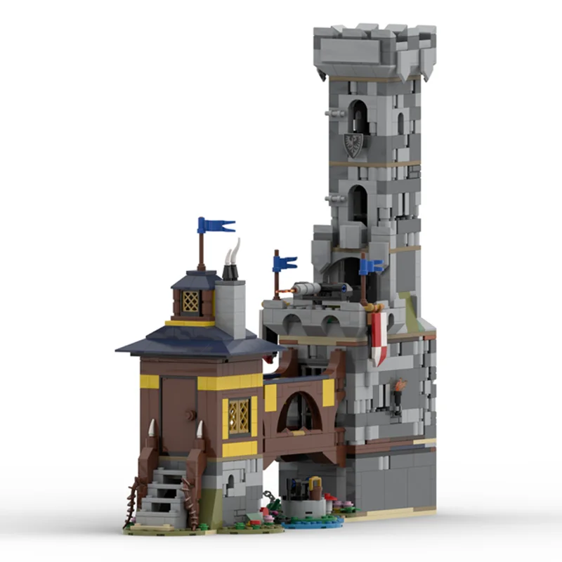 

996pcs Building model moc Sentry Watchtower Creative Puzzle building block gift for children