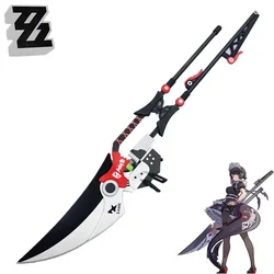 Game Ellen Joe Armweapons Zenless Zone Zero Cosplay Shark Scissors Wooden Props Anime Halloween Party Masquerade Women Toys