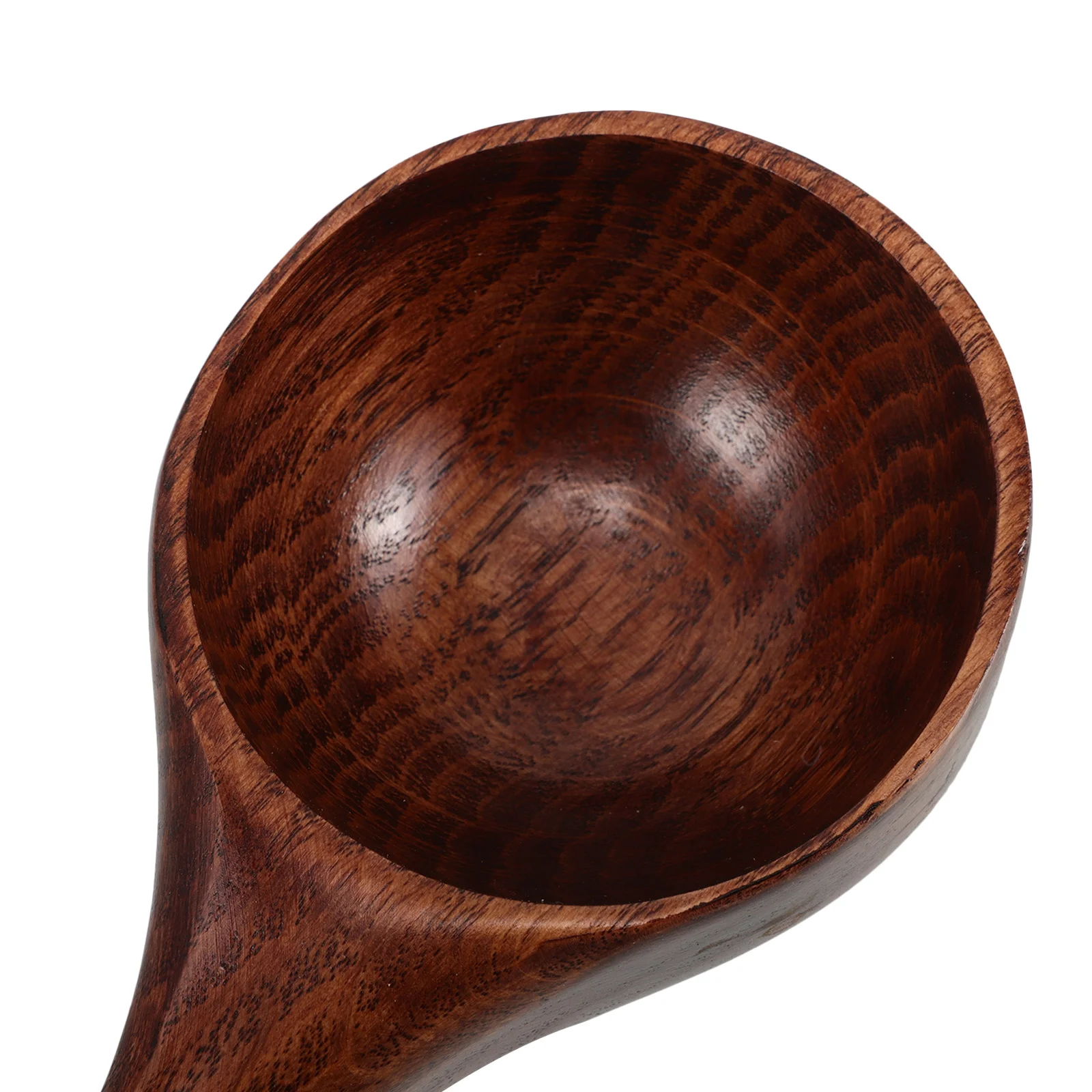 التعامل مع الخشب مغرفة المياه المواد الطبيعية صياغة قوية للحمام دش ساونا متعددة الأغراض مغرفة المياه ملعقة صب خشبية