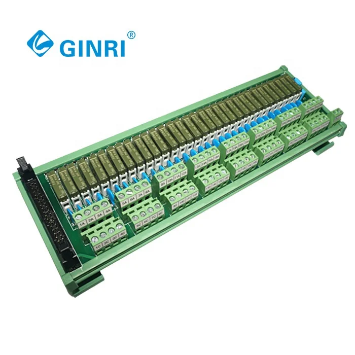 JR-B32PC-F/24VDC MIL/IDC موصل 32 قناة 1a وحدة التتابع النحيفة PLC الناتج تضخيم المجلس #2