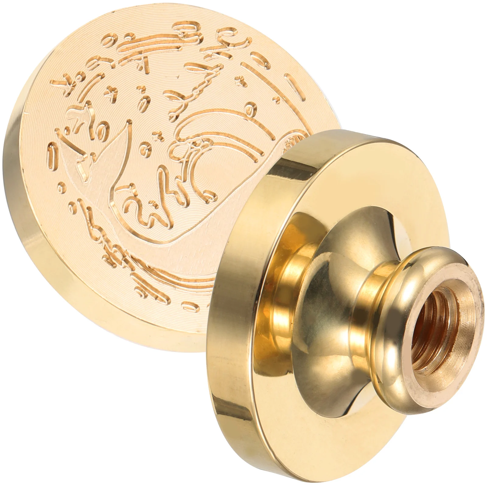 

2pcs Wax Seal Copper Head Sealing Stamp For Envelope Wedding Invitation Diy Craft Decor Gift Packaging Metal Stamp Kit