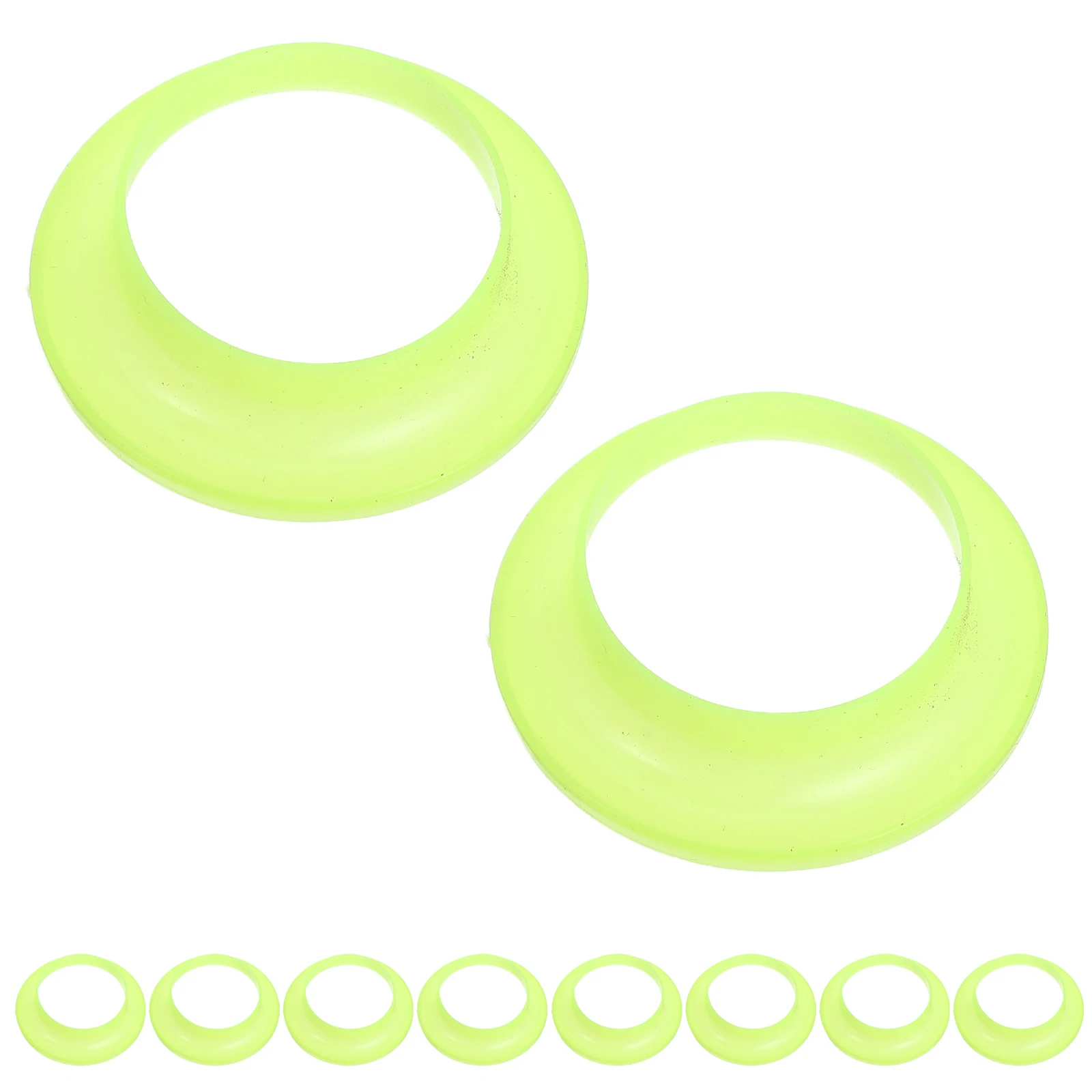 

100pcs Fire Accessories Glow Dark Replacement Parts Fire Extinguisher Ring Parts Rings Circles Safety Supplies Home Office