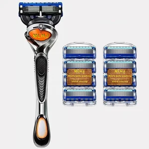 Classic 5 Layer Razor Blades Replacement Wet Safety Skin Protection Men's Shavers Women's Shaving Hair Vintage Hair New 10 Main Sales Knife Proof Vest - №7