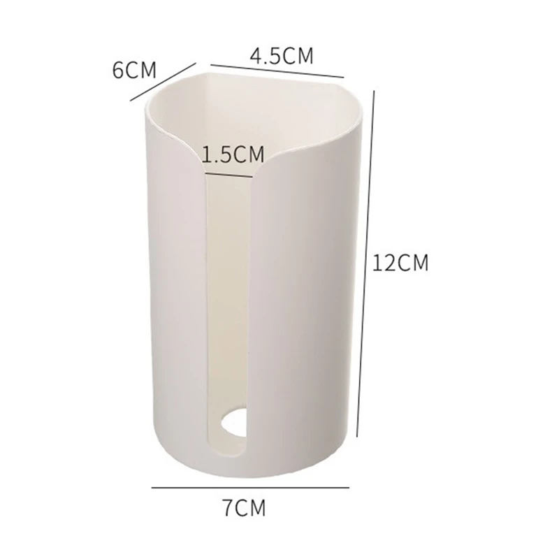 Wall Mounted Trash Bag Holder Trash Bag Storage Box Kitchen Wall Mounted Trash Bag Box-AT64