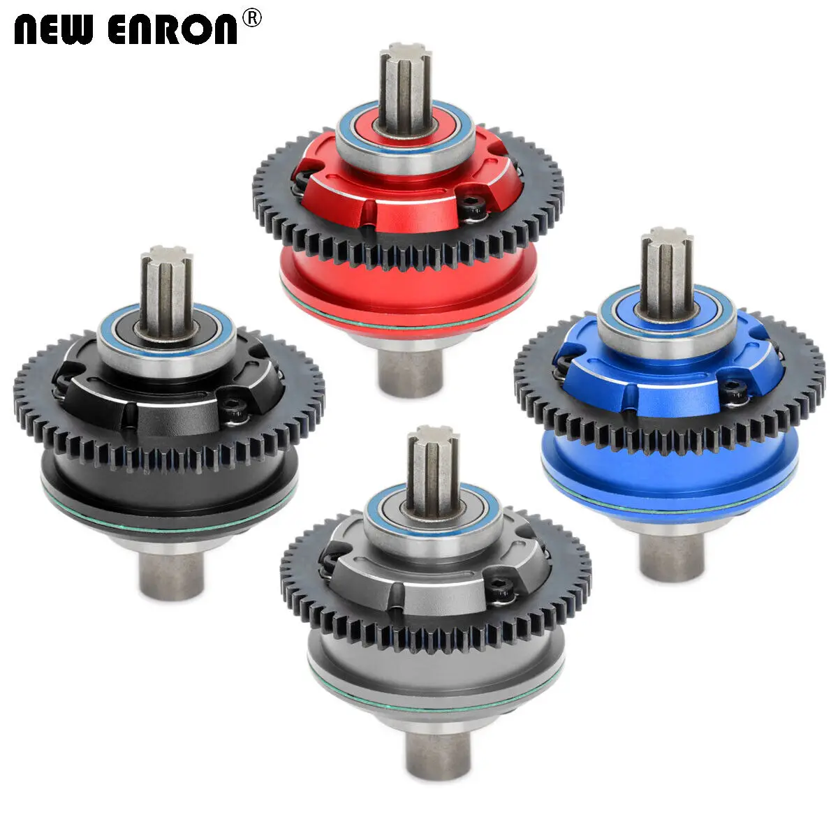 NEW ENRON Aluminium 57T 0.8 MOD Metal Center DIFF Assembly ARA311165 for RC ARRMA 1/10 KRATON OUTCAST SENTON 1/8 MOJAVE TYPHON