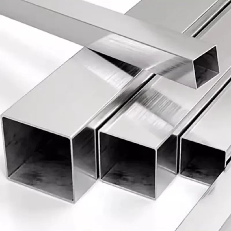 1PC Stainless Steel Square Tubes Rectangular Pipes Hollow Rod Small Large 5x5-25x50mm Length 100 250 500mm
