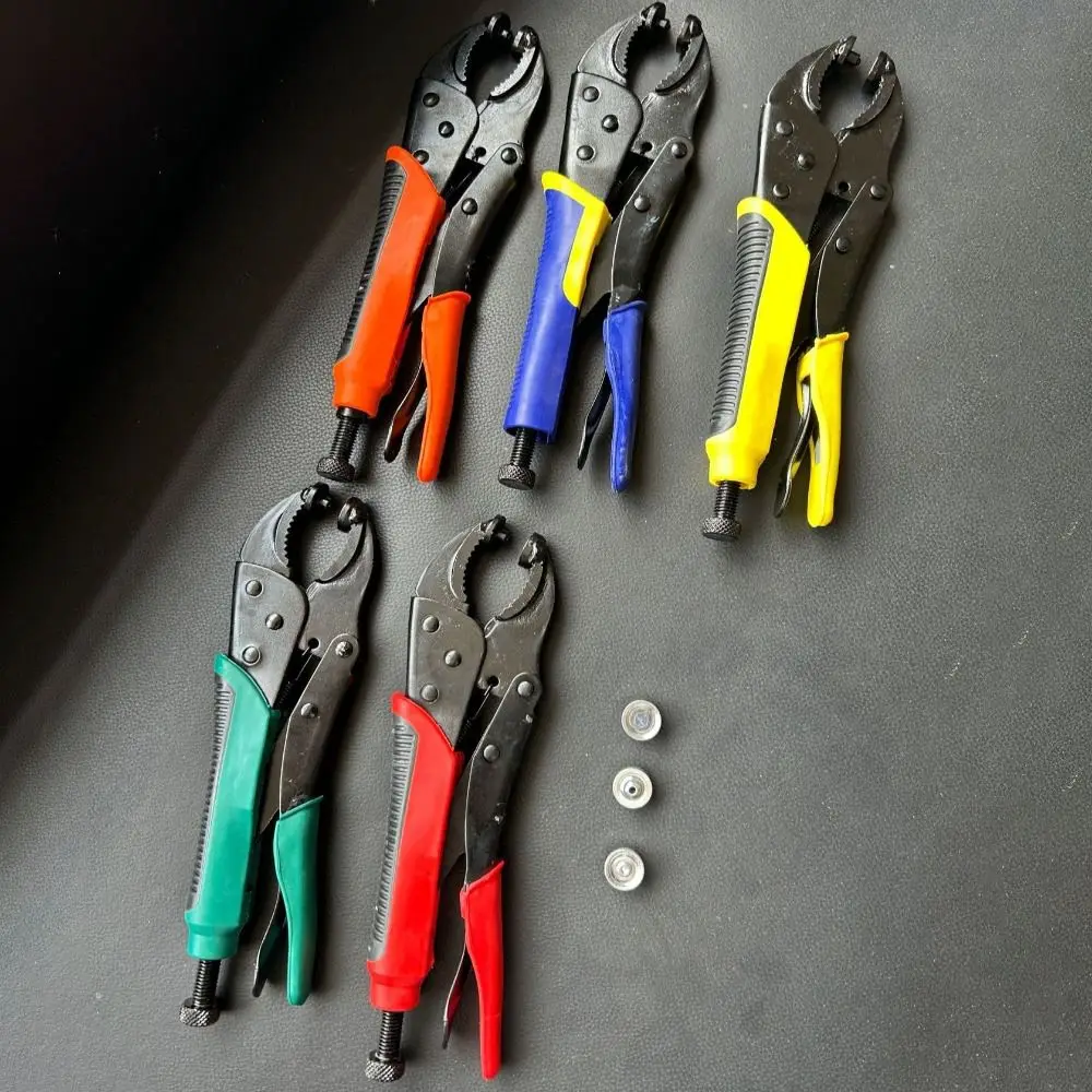 

201 Stainless Steel Snap Fastener Pliers Four Fold Buckle Heavy-Duty Buckle Installation Tool Rust Proof Fixed