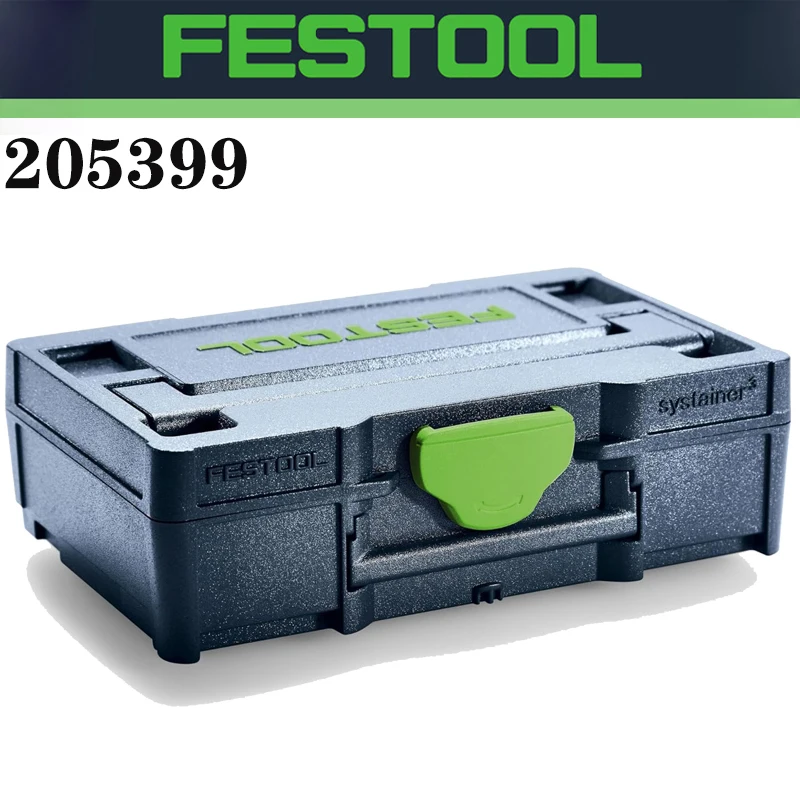 Imagem -02 - Festool 205398 205399 Systainer3 de Bolso Sys3 Xxs 33 Acessórios de Ferramentas Caixa de Contenimento Requintada Caixa de Ferramentas Durável