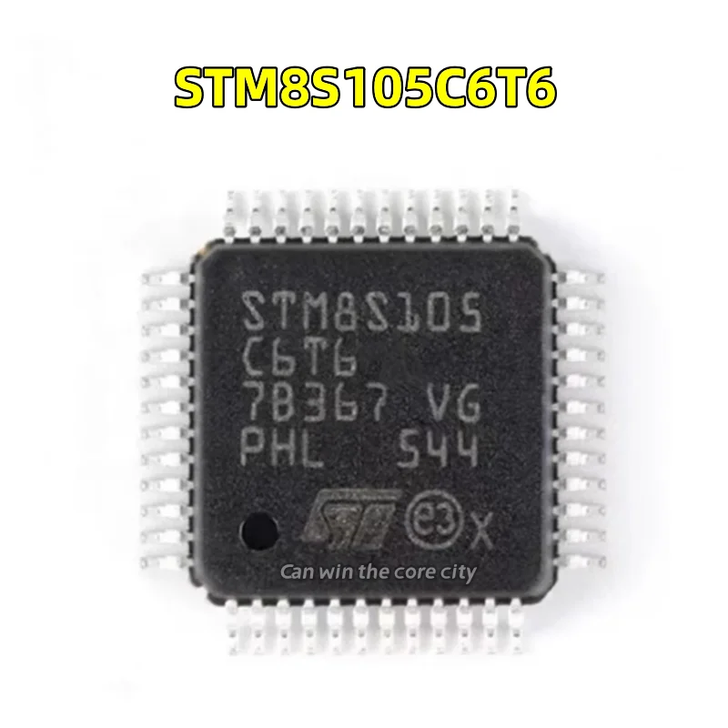 

5-10 pieces STM8S105C6T6 Single-chip microcomputer QFP 48 package SMD / SMT 32KB 8 bit MCU microcontroller chip