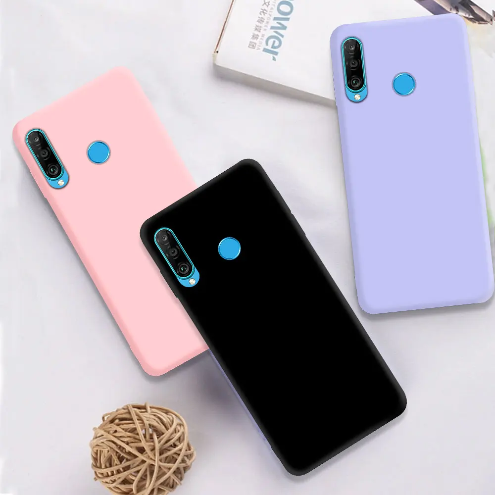 Neue Flüssigsilikon-Handyhülle für Huawei P30 Lite, weiches flüssiges Silikon, Silikon, schützt die Original-Rückseite – Detail 19