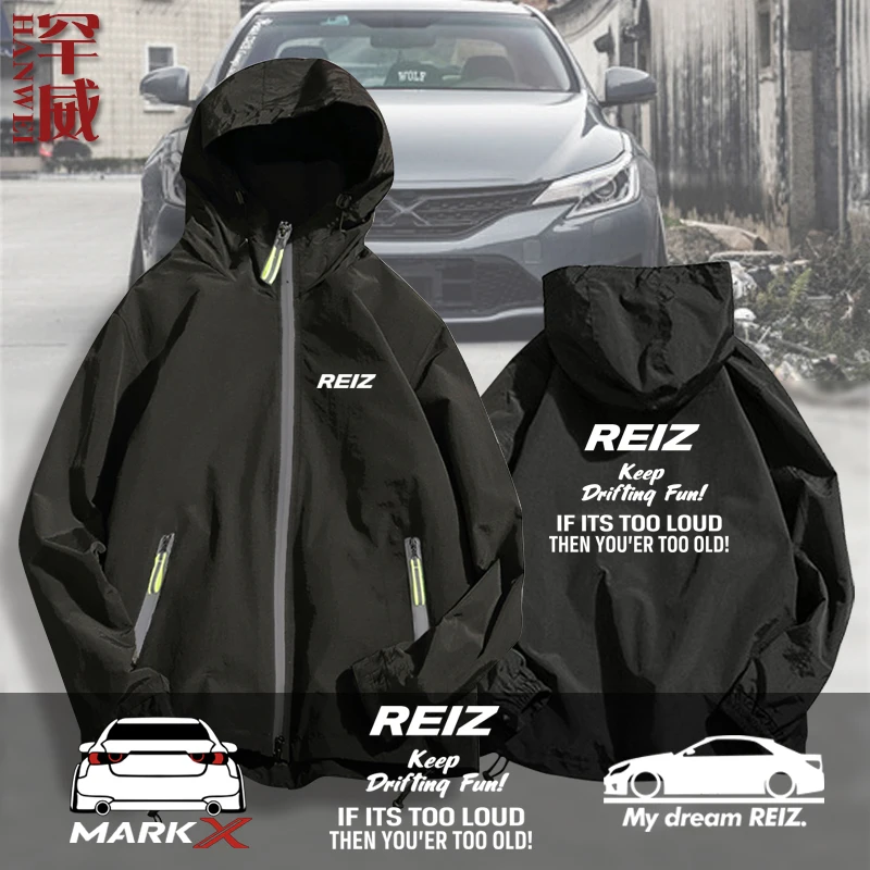 

Худи JDM Mark X Car Club, повседневное, унисекс, для автолюбителей, молодежное, свободного кроя, с длинными рукавами, на молнии, с декором