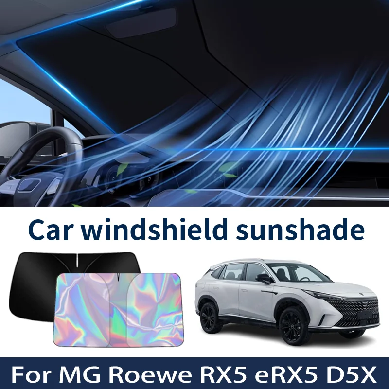 

Солнцезащитный козырек на лобовое стекло для MG Roewe RX5 eRX5 2022 ~ 2025, автомобильный солнцезащитный козырек, теплоизоляция, летнее охлаждение, автоаксессуары, инструменты