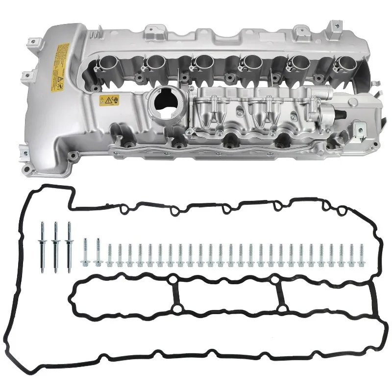 11127565284 N54 Aluminum Engine Valve Cover for BMW 135i 335i 335xi 335is 535i xDrive 740i X6 Z4 E88 E82 E90 E91 E92 E93 3.0L