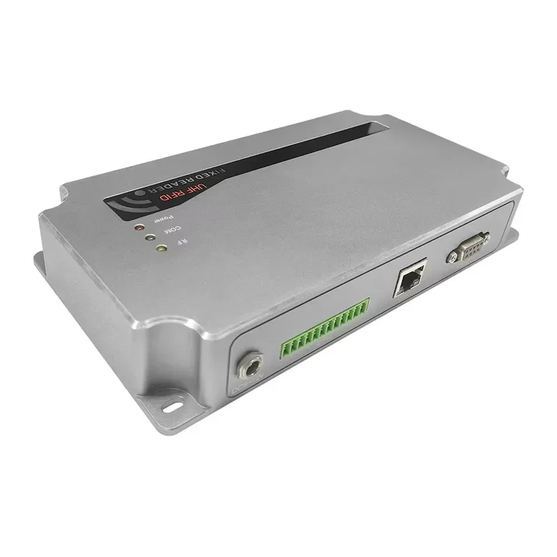 Vanch High-Performance 16 Ports RJ45 RS232 UHF RFID Fixed Reader ABS 15m Long Range 860-960MHz E710 Chip Passive Asset
