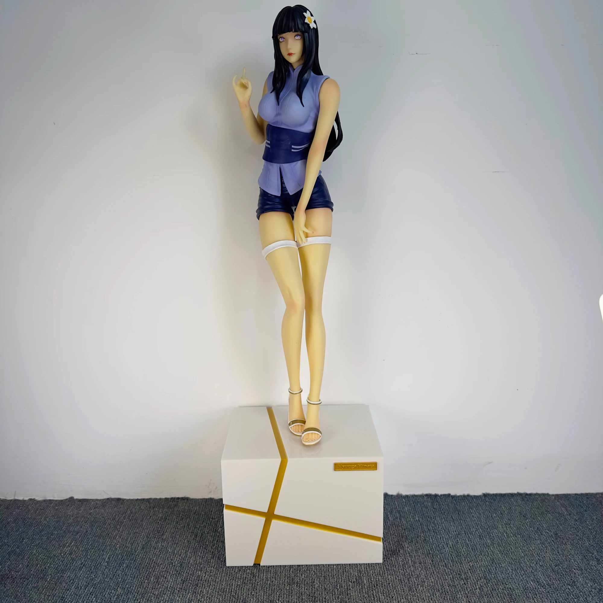 

58cm Gentleman Figures Hinata Hyuuga Figure Statue Model Doll Collection Garage Kit