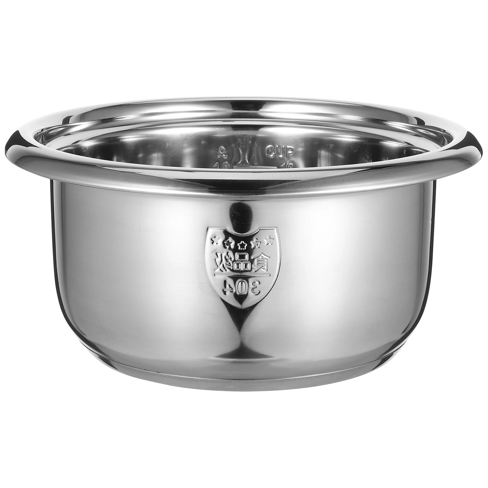 

4L Stainless Steel Inner Pot For Rice Cooker Nonstick Cooker Liner Pot Rice Cooker Universal Liner Kitchen Cooking Accessories