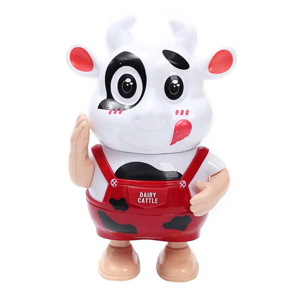 

Электрическая музыкальная интерактивная развивающая игрушка-корова (1 шт.) для малышей: развитие когнитивных навыков, музыка, свет