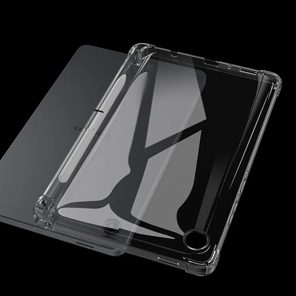 

Shockproof Transparent TPU Back Cover Case for Samsung Galaxy Tab A9 A11 8.7" 2025 A9 A11 Plus 11" Protective Shell
