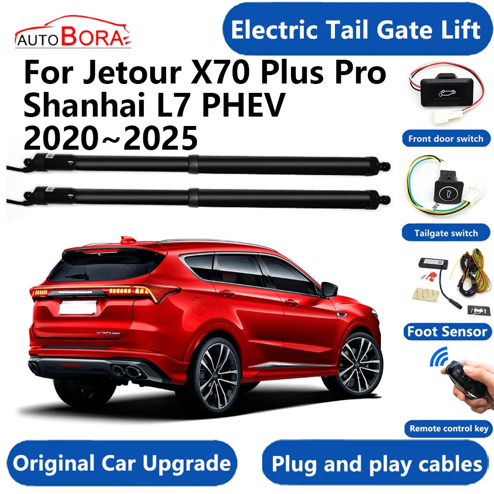 Car Electric Tail Gate Lift System Power Liftgate Kit Auto Automatic Tailgate Opener for Jetour X70 Plus Pro Shanhai L7 PHEV