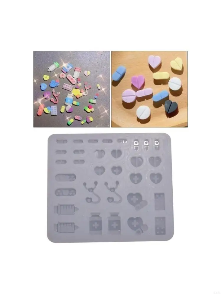 Various Resin Casting Mold Resin Art Rattle Mold Crystal Silicone Mold
