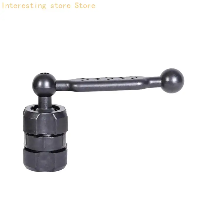 17MM Ball-Head Extension Arm with Plastic Construction for Phone, Tablet, and Navigation Holder Mounting Systems and Clamps 55KC