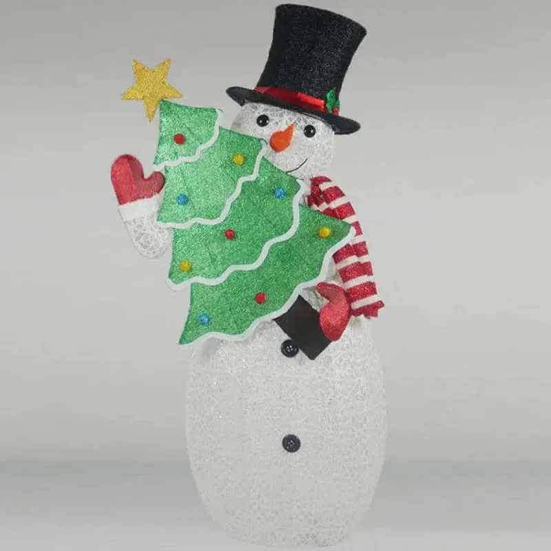 Christmas Snowman Motif Light Decoration Holiday Decoration Home Customized Motif Light