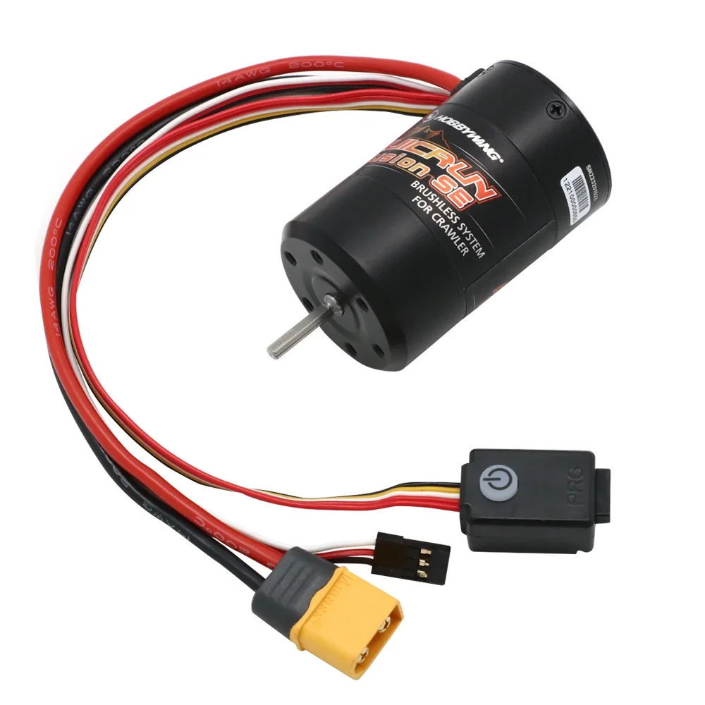 Hobbywing QuicRun Fusion SE 1200KV / 1800KV Sensorgesteuerter Brushless-Motor mit eingebautem 40A ESC 2-in-1 wasserdicht für 1/10 Kletterfahrzeuge – Detail 15