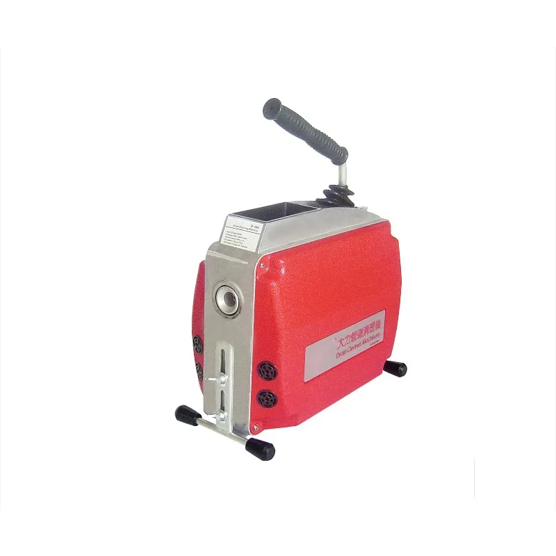 

Машина для очистки канализации D-150 со спиралями 16 мм и насадками для инструментов