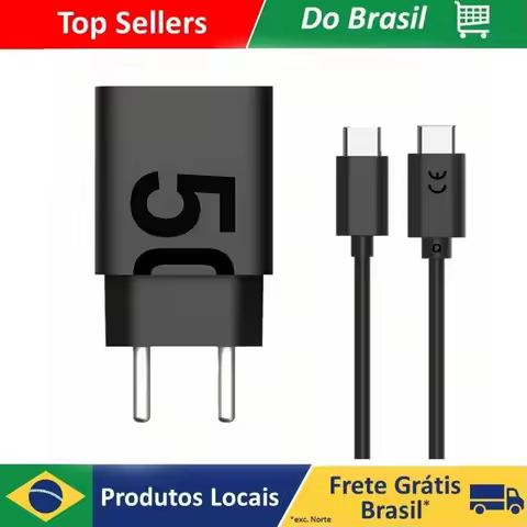 Carregador Rápido USB Tipo C 125W