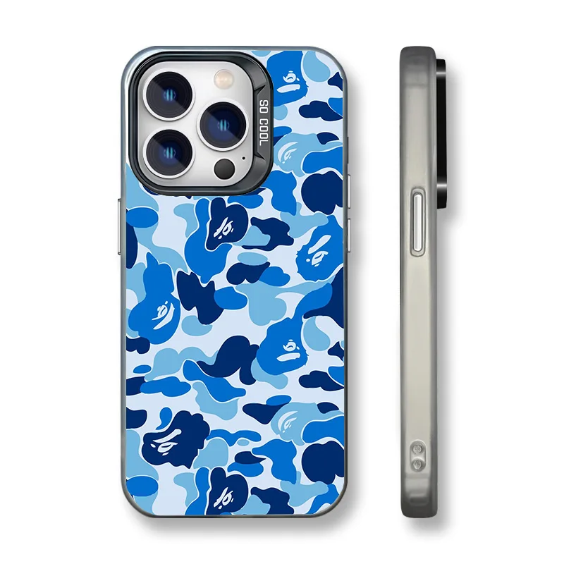 Cases for Phone Accessories B-Bape Matte Back Cover Smartphones 5g For IPhone 16 15 14 13 12 11 Pro Max X XR XSMAX 8 7 Plus Cell