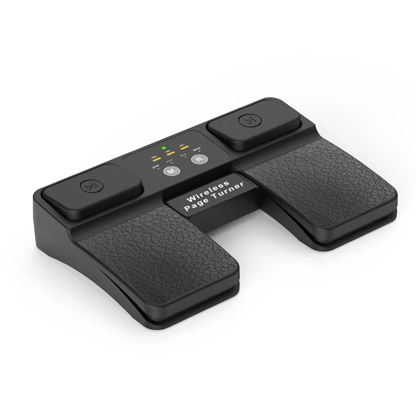 QuanYin Portable Wireless Page Turner Pedal Foot Page Turner for ipad iphone Tablet Laptop Remote Control PPT Rechargeable - view 3