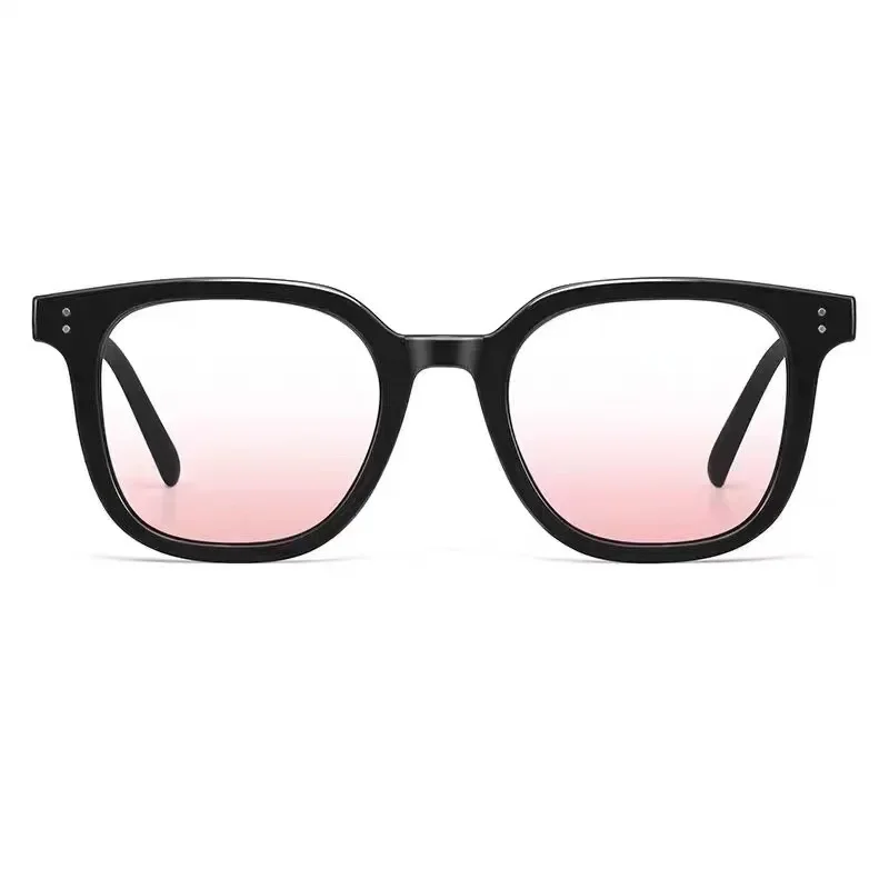 Lunettes de soleil carrées vintage pour femmes et hommes, lunettes de soleil respirantes, lunettes rétro noires, lunettes UV400, design de marque de luxe