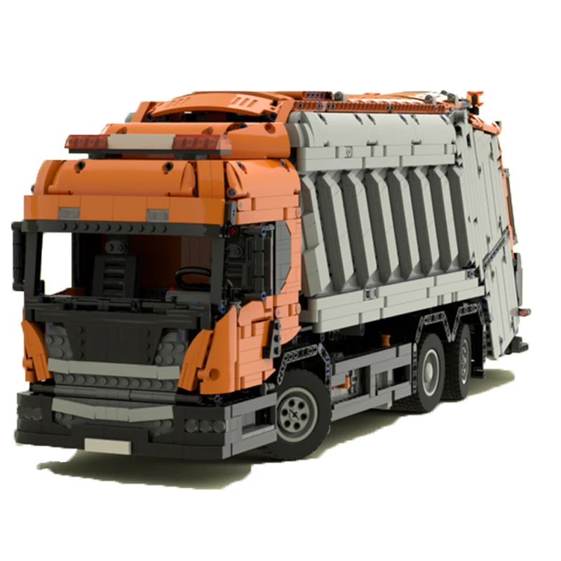 NEW Large RC Garbage Truck 4845PCS model building kit block self-locking bricks birthday Christmas gift