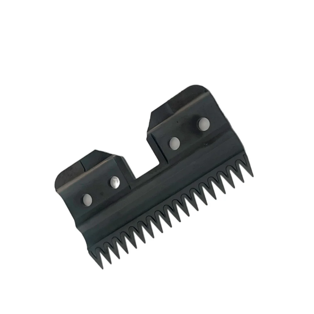 10pcs Black Fast Feed Ceramic Blades Replacement Blades for Oster Fast Feed Clipper A5 Grooming Clippers Movable Blade