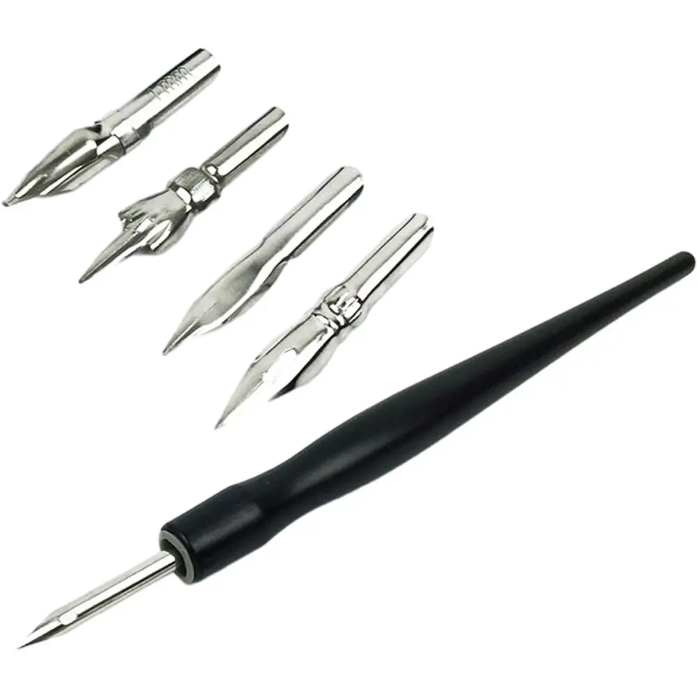 1Set Pen Set Multiple Tip Sizes Smear Resistant Ink Drawing Art Accent Color Permeation Pen for Precise Detailed