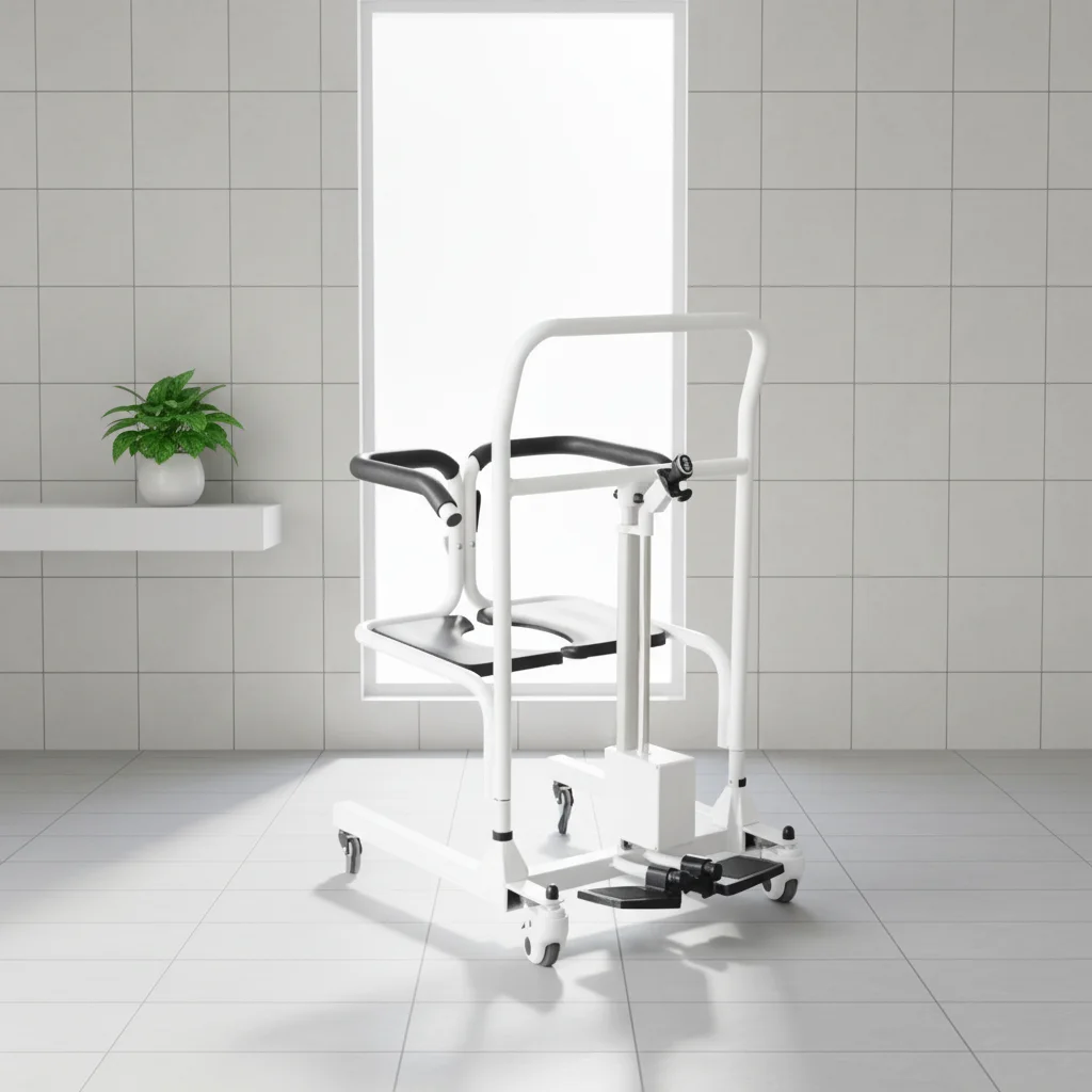 AIROW Cost-Effective Lightweight Construction Electric Patient Lifting Transfer Chair Bed-to-Chair Transfer Aids
