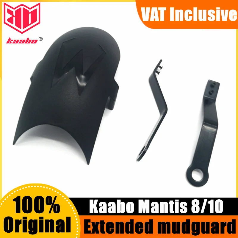 Original Extended Mudguard Set Parts For Kaabo Mantis 8/10 Mantis Extra Front & Rear fender Durable Replacement Accessories