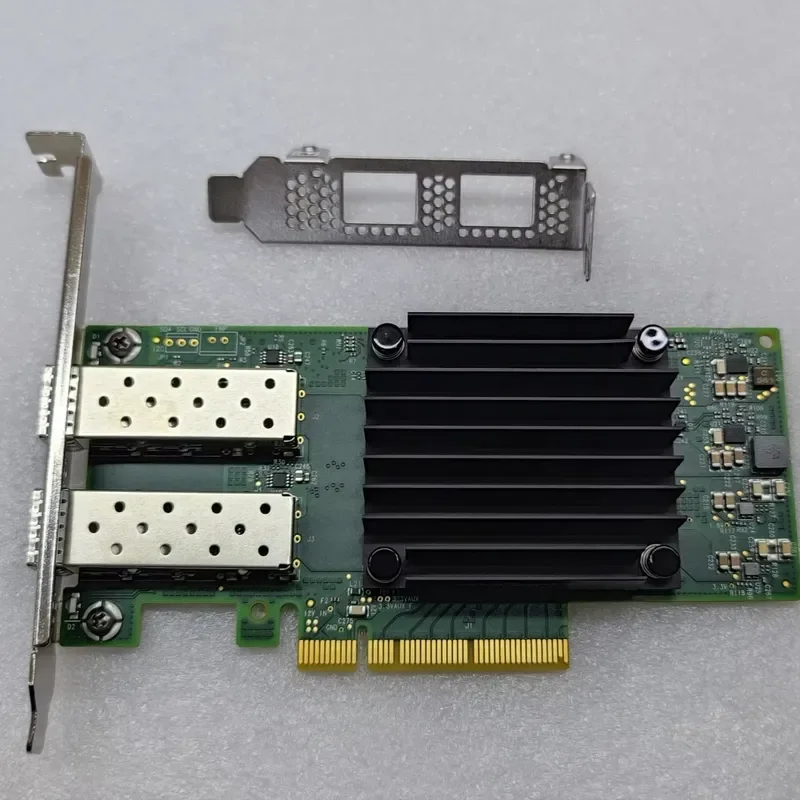 Mellanox MCX512A-ACAT Network Interface Card Dual Port SFP28 10/25GbE Ethernet PCIe Adapter High Speed Server NIC