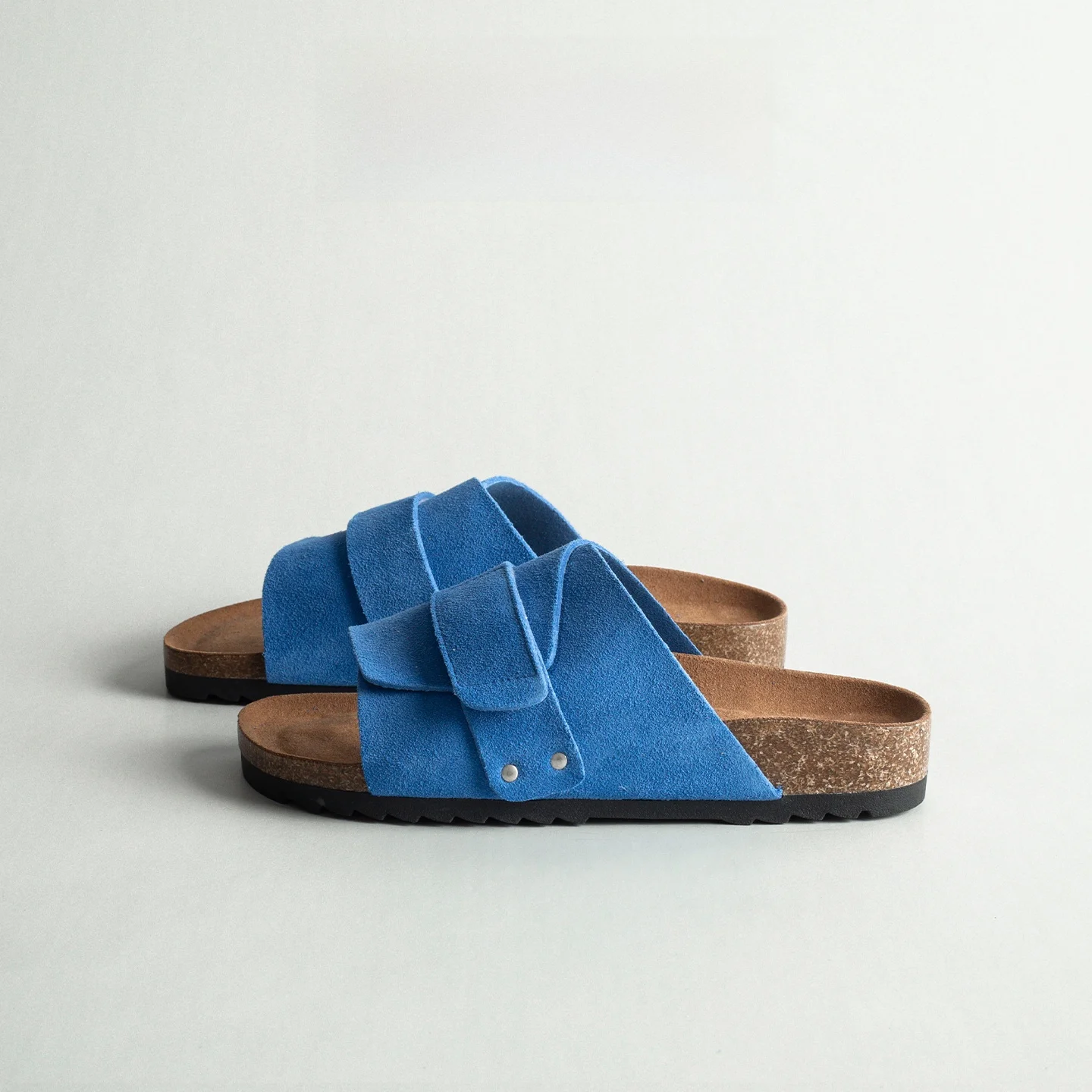 

Real Leather Retro Women's Outdoor Summer New Casual Open-Toe Thong Thick Bottom Flat Sandals