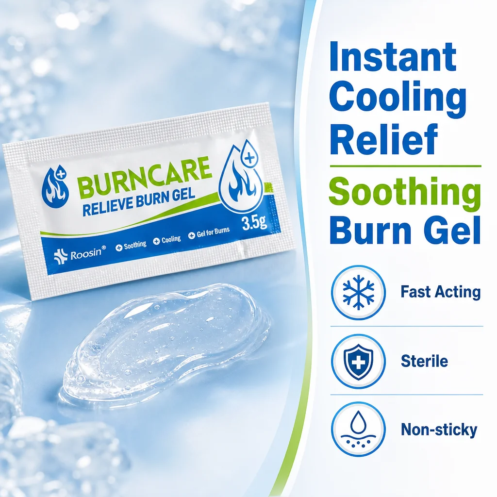 1pcs Medical 3.5g Burn Care Dressing Gel for Burn Wound Scar Wounds Care First Aid Kit  Medical  Medical Supplies Cute Bandaids