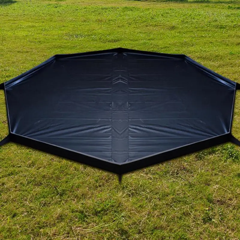 

Large Camping Mat Octagonal Waterproof Camping Tarp Tent Floor Tarp Ground Sheet Picnic Mat Lightweight Outdoor Ground Sheet Mat