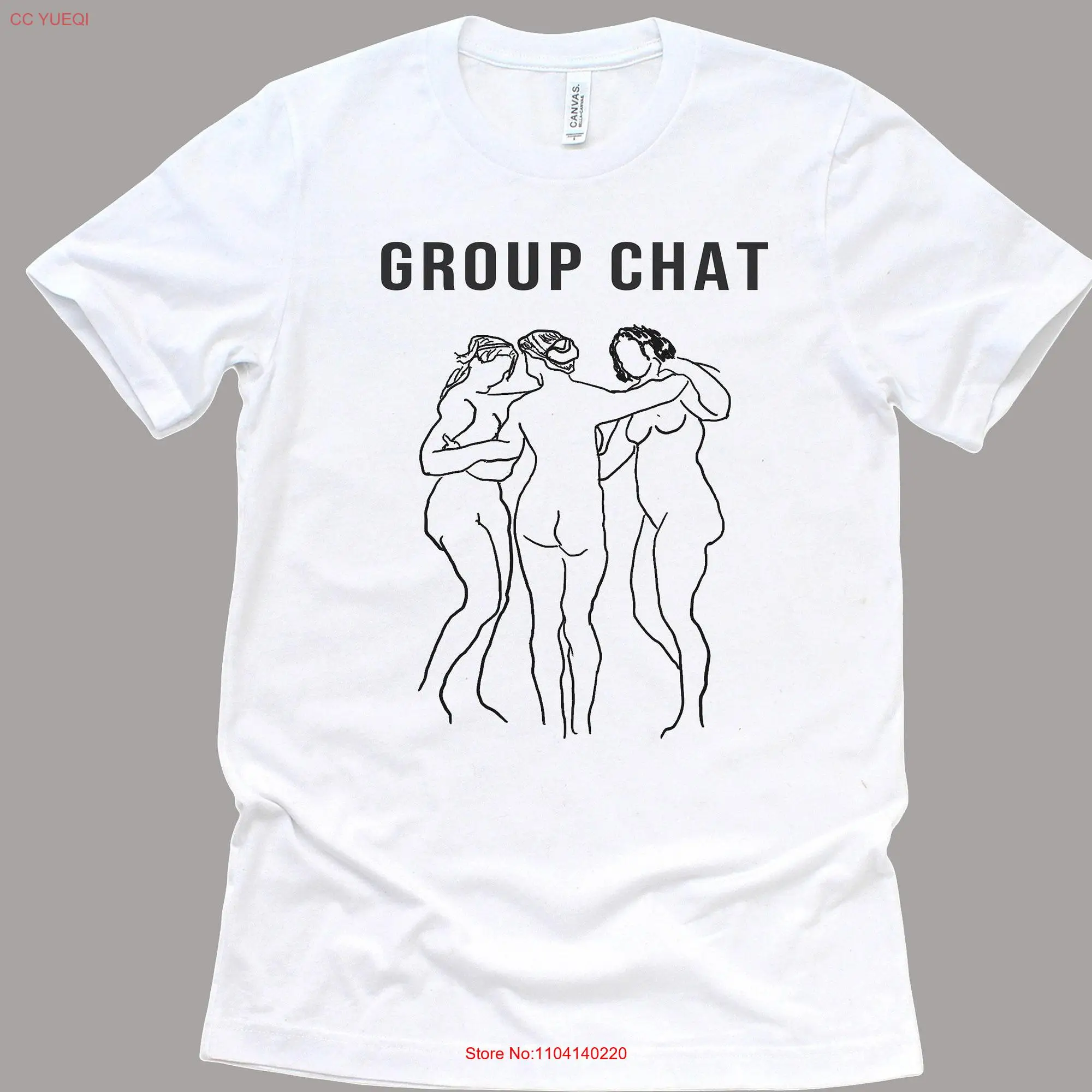 The Three Graces Rubens Painting Group Chat Art History T Shirt for Artist Lover Aesthetic Baroque Flemish