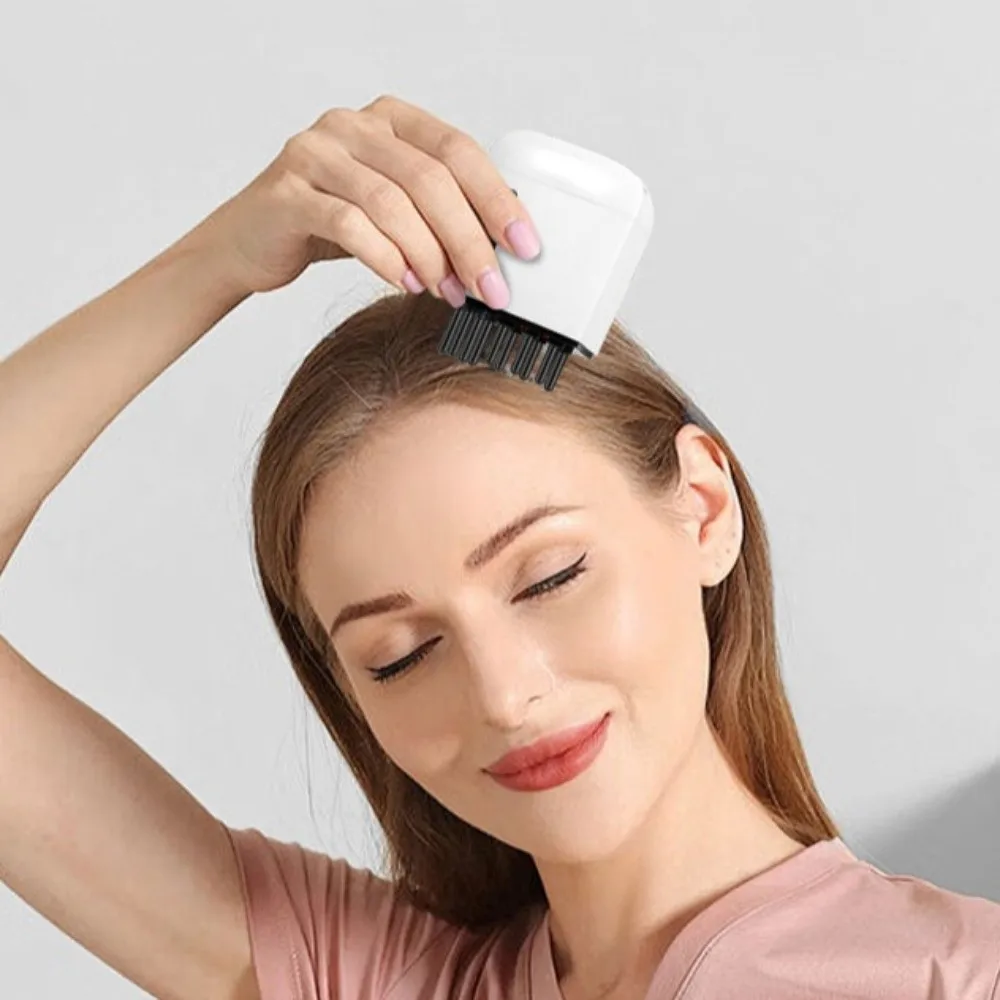 Multi-Function Electric Head Scalp Massager Hair Care Anti Hair Loss Red Light Vibration Massage Comb Anti-Frizz Scalp Nourish