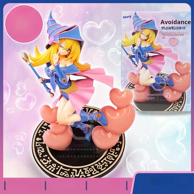 

Authentic Black Magic Girl Figure Collectible Toy Action Figure Monster Duel Theme Japanese Style Artwork