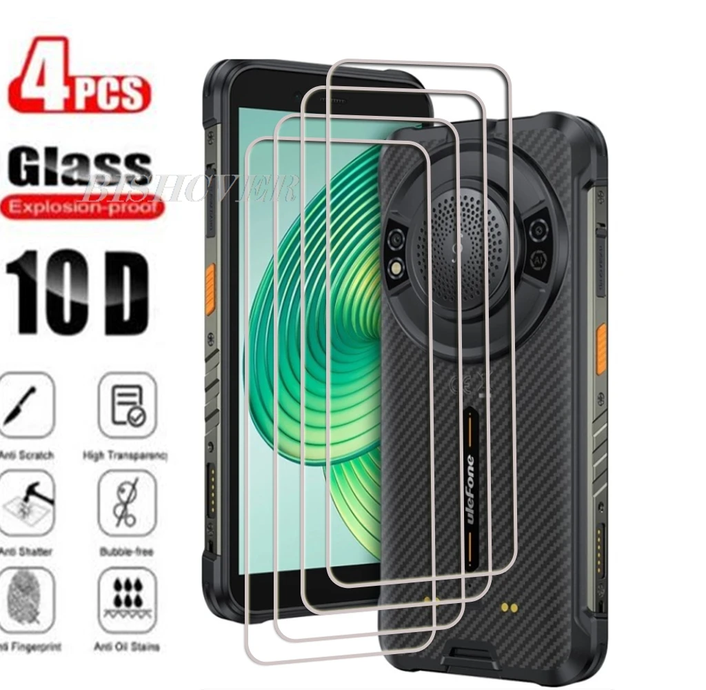 

4PCS Tempered Glass For Ulefone RugKing 5.99" 2025 Ulefone RugKing UlefoneRugKing Screen Protector Protective Film